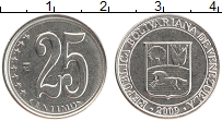 Продать Монеты Венесуэла 25 сентим 2009 Медно-никель
