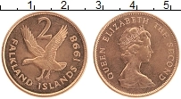 Продать Монеты Фолклендские острова 2 цента 2004 Медь