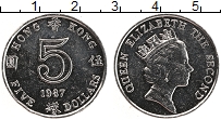 Продать Монеты Гонконг 5 долларов 1988 Медно-никель