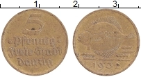Продать Монеты Данциг 5 пфеннигов 1932 Бронза