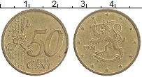 Продать Монеты Финляндия 50 евроцентов 2000 Латунь