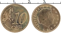 Продать Монеты Люксембург 10 евроцентов 2002 Латунь