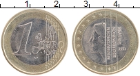 Продать Монеты Нидерланды 1 евро 2001 Биметалл