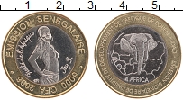 Продать Монеты Сенегал 6000 франков 2006 Биметалл