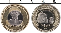 Продать Монеты Дагомея 1 франк 2014 Биметалл
