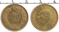 Продать Монеты Турция 100 лир 1992 Бронза