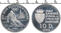 Продать Монеты Андорра 10 динерс 1989 Серебро