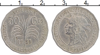 Продать Монеты Гваделупа 50 сантим 1921 Медно-никель