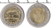 Продать Монеты ЮАР 5 ранд 2008 Биметалл