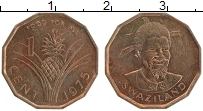 Продать Монеты Свазиленд 1 цент 1975 