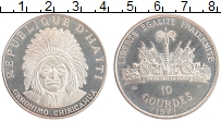 Продать Монеты Гаити 10 гурдов 1971 Серебро