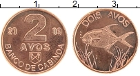 Продать Монеты Кабинда 2 авос 2009 Медь