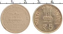 Продать Монеты Индия 5 рупий 2011 Медь