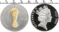 Продать Монеты Фиджи 10 долларов 2005 Серебро