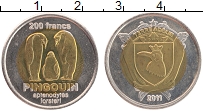 Продать Монеты Адель 200 франков 2011 Биметалл