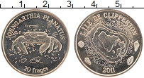 Продать Монеты Остров Клиппертон 20 франков 2011 Медно-никель