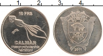 Продать Монеты Остров Крозет 10 франков 2011 Медно-никель