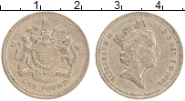Продать Монеты Великобритания 1 фунт 1993 Латунь