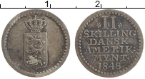 Продать Монеты Датская Вест-Индия 2 скиллинга 1837 Серебро