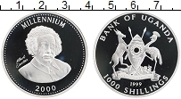 Продать Монеты Уганда 1000 шиллингов 1999 Серебро