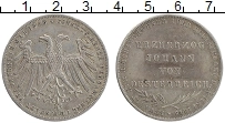 Продать Монеты Франкфурт 2 гульдена 1848 Серебро