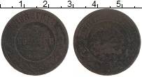 Продать Монеты 1881 – 1894 Александр III 3 копейки 1894 Медь