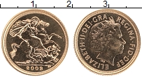 Продать Монеты Великобритания 1/2 соверена 2003 Золото