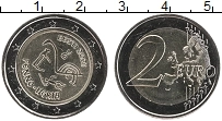 Продать Монеты Эстония 2 евро 2021 Биметалл