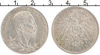 Продать Монеты Шварцбург-Зондерхаузен 2 марки 1905 Серебро
