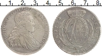 Продать Монеты Саксония 1 талер 1791 Серебро