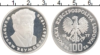 Продать Монеты Польша 100 злотых 1977 Серебро