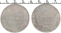 Продать Монеты Гамбург 32 шиллинга 1808 Серебро