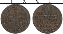 Продать Монеты Аахен 12 геллеров 1767 Медь