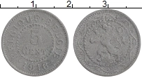 Продать Монеты Бельгия 5 центов 1916 Цинк