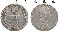 Продать Монеты Брауншвайг-Люнебург 2/3 талера 1814 Серебро