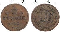 Продать Монеты Юлих-Берг 1/4 стюбера 1784 Медь