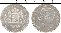 Продать Монеты Нассау 1 талер 1860 Серебро