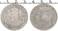 Продать Монеты Нассау 1 талер 1860 Серебро