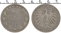 Продать Монеты Франкфурт 2 гульдена 1849 Серебро