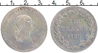 Продать Монеты Гессен 1 талер 1820 Серебро
