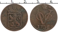 Продать Монеты Нидерландская Индия 1 дьюит 1759 Медь