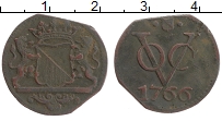 Продать Монеты Нидерландская Индия 1 дьюит 1768 Медь