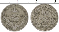 Продать Монеты Гондурас 1/8 реала 1870 Медно-никель
