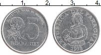 Продать Монеты Парагвай 5 гуарани 1978 Медно-никель
