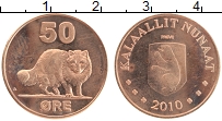 Продать Монеты Гренландия 50 эре 2010 Медь