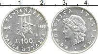 Продать Монеты Италия 100 лир 1993 Серебро