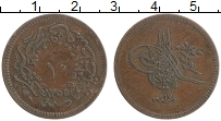 Продать Монеты Турция 10 пар 1255 Медь
