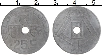 Продать Монеты Бельгия 25 сантим 1944 Цинк