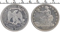 Продать Монеты США 1 торговый доллар 1875 Медь
