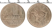 Продать Монеты Франция 10 франков 1976 Бронза